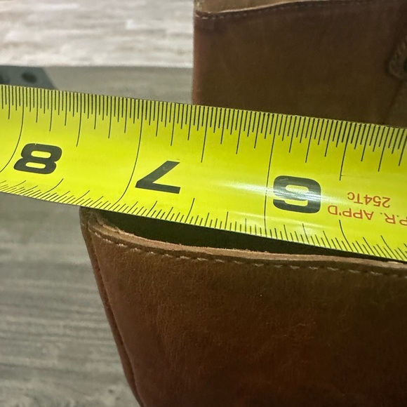 Kelsi Dagger Tan Heeled Boots - Picture 8 of 11